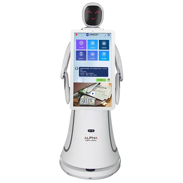 Amy AI Karşılama Robotu